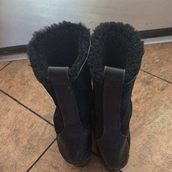 No. 6 Shearling Clog boots - Picture 3 of 9
